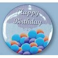 1.5" Stock Buttons (Happy Birthday) Blue